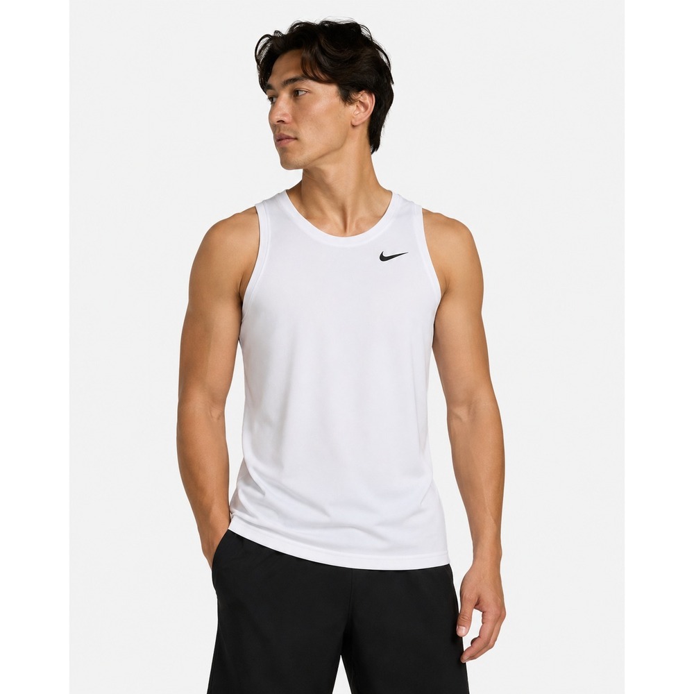 Nike Dri Fit Tank Top Men's Xs White Sleeveless - Picture 3 of 10